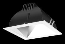 RAB Lighting NDLED6SD-80Y-S-W - RECESSED DOWNLIGHTS 20 LUMENS NDLED6SD 6 INCH SQUARE UNIVERSAL DIMMING 80 DEGREE BEAM SPREAD 3000K