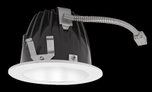 RAB Lighting NDLED4RD-50N-W-W - RECESSED DOWNLIGHTS 12 LUMENS NDLED4RD 4 INCH ROUND UNIVERSAL DIMMING 50 DEGREE BEAM SPREAD 4000K