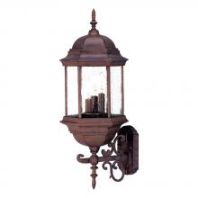 Acclaim Lighting 5180BW/SD - Madison Collection Wall-Mount 3-Light Outdoor Burled Walnut Light Fixture