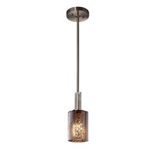 Justice Design Group FSN-8445-10-MROR-NCKL - Era 1-Light Mini-Pendant