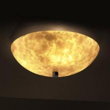 Justice Design Group CLD-9671-35-ABRS - 18" Semi-Flush Bowl w/ GU24-LED Lamping