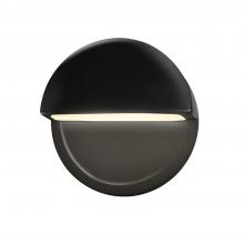 Justice Design Group CER-5610-BKMT - ADA Dome LED Wall Sconce (Closed Top)