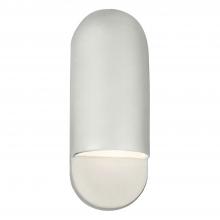 Justice Design Group CER-5620-BIS-LED1-1000 - Small ADA Capsule LED Wall Sconce