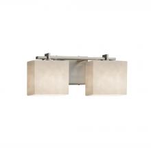 Justice Design Group CLD-8442-55-NCKL-LED2-1400 - Era 2-Light LED Bath Bar