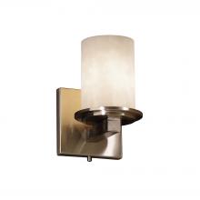 Justice Design Group CLD-8771-10-NCKL - Dakota 1-Light Wall Sconce