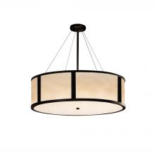 Justice Design Group CLD-9547-MBLK-LED6-6000 - Tribeca 48" LED Drum Pendant