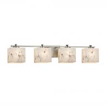 Justice Design Group FAL-8444-55-NCKL-LED4-2800 - Era 4-Light LED Bath Bar