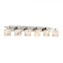 Justice Design Group FAL-8706-30-NCKL-LED6-4200 - Aero 6-Light LED Bath Bar