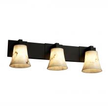 Justice Design Group FAL-8923-20-MBLK - Modular 3-Light Bath Bar