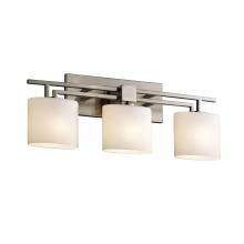 Justice Design Group FSN-8703-30-OPAL-NCKL-LED3-2100 - Aero 3-Light LED Bath Bar