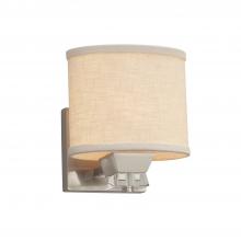 Justice Design Group FAB-8471-30-CREM-NCKL-LED1-700 - Ardent 1-Light LED Wall Sconce