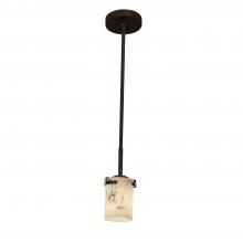 Justice Design Group FAL-8455-10-DBRZ-LED1-700 - Atlas 1-Light LED Mini-Pendant