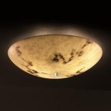 Justice Design Group FAL-9672-35-ABRS - 24" Semi-Flush Bowl w/ GU24-LED Lamping