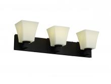 Justice Design Group FSN-8923-20-MROR-CROM - Modular 3-Light Bath Bar