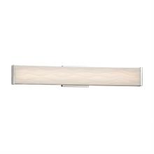 Justice Design Group PNA-8605-WAVE-CROM - Latitude 29" ADA Linear LED Wall/Bath