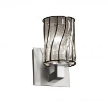 Justice Design Group WGL-8921-10-GRCB-DBRZ - Modular 1-Light Wall Sconce