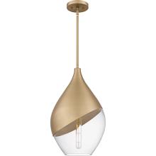 Quoizel QMP6797BGD - Drover 1-Light Bronze Gold Pendant