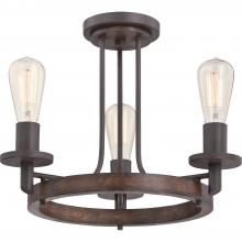 Quoizel TVN1717DK - Tavern Semi-Flush Mount