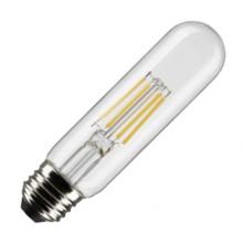 Satco Products Inc. S21345 - 5.5 Watt T10 LED; Clear; Medium base; 90 CRI; 3000K; 120 Volt