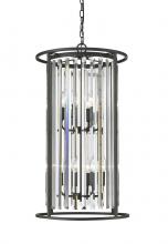 Z-Lite 439-8BRZ - 8 Light Chandelier