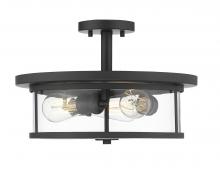 Z-Lite 462SF16-BRZ - 3 Light Semi Flush Mount