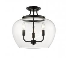 Z-Lite 473SF-MB - 3 Light Semi Flush Mount