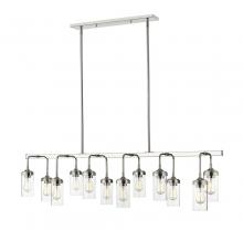 Z-Lite 617-12L-PN - 12 Light Linear Chandelier