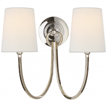 Visual Comfort & Co. Signature Collection TOB 2126PN-L - Reed Double Sconce