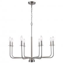 Trans Globe 11658 BN - Tennyson Pendant Lights Brushed Nickel