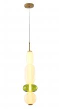 Bethel International DLS36P26WG - LED Pendant Metal & Glass