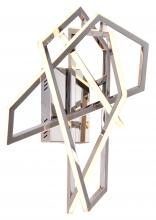 Bethel International FIT38W15CH - LED Wall Sconce Stainless Steel & Acrylic