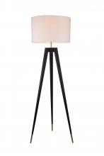 Bethel International MFL17X-GD - Floor Lamp Black