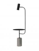 Bethel International MFL45PQ-BK - Floor Lamp Matte Black