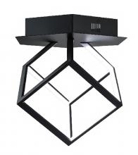 Bethel International OC01F8BLK - LED Flush Mount Black