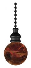 Westinghouse 7712500 - Amber Alabaster Glass Sphere Oil Rubbed Bronze Finish (6 pack)