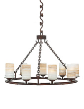 Santangelo Lighting & Design CH-GTHC-9L - Gothica 9 Light Chandelier