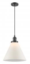 Innovations Lighting 201C-OB-G41-L - Cone - 1 Light - 12 inch - Oil Rubbed Bronze - Cord hung - Mini Pendant