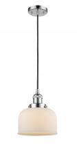 Innovations Lighting 201C-PC-G71 - Bell - 1 Light - 8 inch - Polished Chrome - Cord hung - Mini Pendant