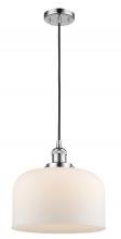 Innovations Lighting 201C-PC-G71-L - Bell - 1 Light - 12 inch - Polished Chrome - Cord hung - Mini Pendant