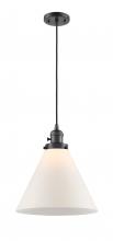 Innovations Lighting 201CSW-OB-G41-L - Cone - 1 Light - 12 inch - Oil Rubbed Bronze - Cord hung - Mini Pendant