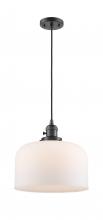 Innovations Lighting 201CSW-OB-G71-L - Bell - 1 Light - 12 inch - Oil Rubbed Bronze - Cord hung - Mini Pendant