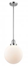 Innovations Lighting 201S-PC-G201-10 - Beacon - 1 Light - 10 inch - Polished Chrome - Stem Hung - Mini Pendant