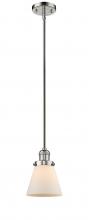 Innovations Lighting 201S-PN-G61 - Cone - 1 Light - 6 inch - Polished Nickel - Stem Hung - Mini Pendant