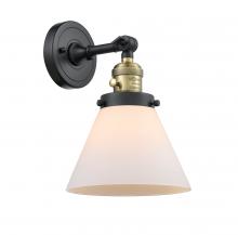 Innovations Lighting 203SW-BAB-G41 - Cone - 1 Light - 8 inch - Black Antique Brass - Sconce