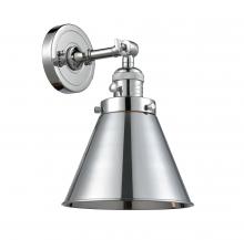 Innovations Lighting 203SW-PC-M13-PC - Appalachian - 1 Light - 8 inch - Polished Chrome - Sconce