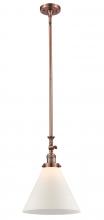 Innovations Lighting 206-AC-G41-L - Cone - 1 Light - 12 inch - Antique Copper - Stem Hung - Mini Pendant