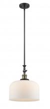 Innovations Lighting 206-BAB-G71-L - Bell - 1 Light - 12 inch - Black Antique Brass - Stem Hung - Mini Pendant