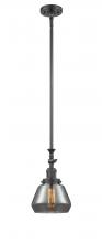 Innovations Lighting 206-OB-G173 - Fulton - 1 Light - 7 inch - Oil Rubbed Bronze - Stem Hung - Mini Pendant