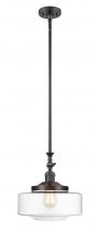 Innovations Lighting 206-OB-G692-12-LED - Bridgeton - 1 Light - 12 inch - Oil Rubbed Bronze - Stem Hung - Mini Pendant