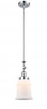 Innovations Lighting 206-PC-G181 - Canton - 1 Light - 6 inch - Polished Chrome - Stem Hung - Mini Pendant